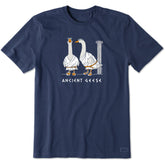 Men's Ancient Geece Short Sleeve Crusher Tee
