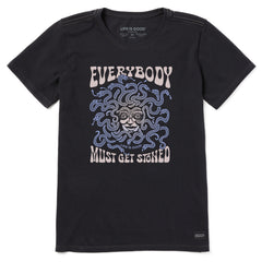 Women's Everybody Must Get Stoned Short Sleeve Crusher Tee