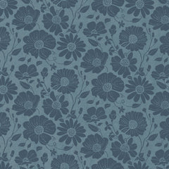 Women's Inkblock Floral Pattern Crusher-LITE Easy Vee
