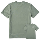 Men's Simplicity is the Ultimate - Da Vinci Short Sleeve Crusher Tee