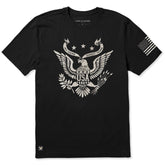 Men's My Home Sweet Home Eagle Short Sleeve Crusher Tee