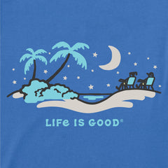 Men's Beachside Night Vista Short Sleeve Crusher Tee
