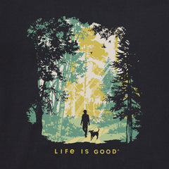 Men's Walk in the Woods Long Sleeve Crusher Tee