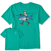 Men's Jake Big Fish Short Sleeve Crusher-LITE Tee