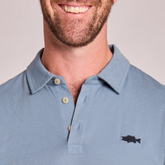 Men's Bert's Bass Short Sleeve Crusher-LITE Polo