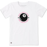 Women's Everything She Does is Magic 8 Ball Short Sleeve Crusher Tee