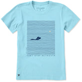 Women's Don't Stop Retrievin' Tennis Ball Short Sleeve Crusher Tee