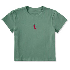 Women's Chili Pepper Mini Crusher-LITE Shrunken Tee