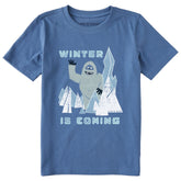 Kids Winter is Coming Bumble Short Sleeve Crusher Tee