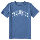 Kids Telluride Arch Short Sleeve Crusher Tee