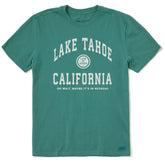 Men's Lake Tahoe Arch Short Sleeve Crusher Tee