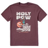 Men's Holy Pow Ski Colorado Short Sleeve Crusher Tee