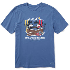 Men's It's Apres O Clock Short Sleeve Crusher Tee