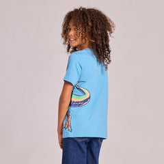 Kids Fierce T-Rex Short Sleeve Crusher Tee