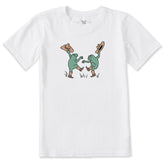 Kids Kick Your Boots Cowboy Frogs Short Sleeve Crusher Tee