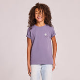 Kids Giddy Up Flora Boots Short Sleeve Crusher Tee