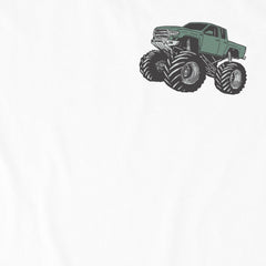 Kids Go Big Monster Truck Short Sleeve Crusher Tee