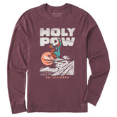 Men's Holy Pow Ski Colorado Long Sleeve Crusher Tee