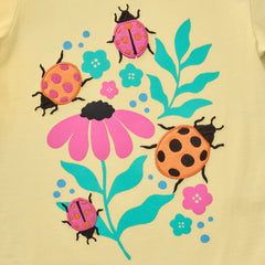 Toddler Ladybug Garden Short Sleeve Crusher Tee