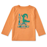 Toddler Later Skater Alligator Long Sleeve Sun Crusher Tee