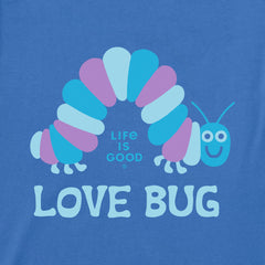 Baby Love Bug Caterpillar Short Sleeve Crusher Baby Bodysuit