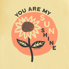 Baby You Are My Sunflower Short Sleeve Crusher Baby Bodysuit