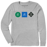 Women's Degrees of Difficulty Long Sleeve Crusher Tee