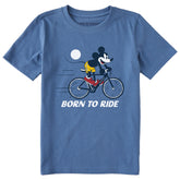 Kids Born to Ride Willie Short Sleeve Crusher Tee