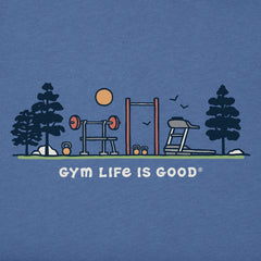 Men's Outdoor Gym Vista Long Sleeve Crusher Tee
