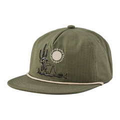 Adult Unisex Life was Good Cowboy Skull Ripstop Rope Hat