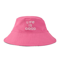Toddler Smile Daisy Pattern Made in the Shade Bucket Hat