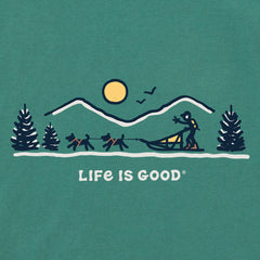 Kids Dogsled Vista Long Sleeve Crusher Tee