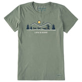 Women's Dogsled Vista Short Sleeve Crusher Tee