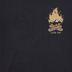 Men's Log On Landscape Short Sleeve Crusher Tee