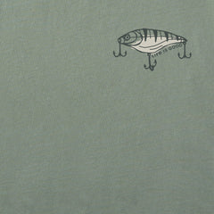 Men's Sketched Lure Long Sleeve Crusher Tee