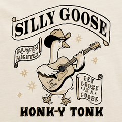 Men's Silly Goose Honk-y Tonk Short Sleeve Crusher Tee