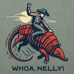 Men's Whoa, Nelly! Long Sleeve Crusher Tee