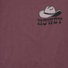 Men's Howdy Hat Short Sleeve Crusher Tee