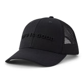 Adult Unisex Life is Good Wordmark Trucker