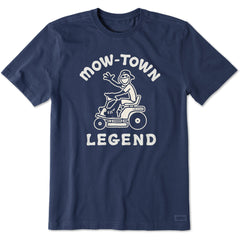 Men's Mow-town Legend Short Sleeve Crusher Tee