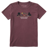 Women's Country Roads Vista Short Sleeve Crusher Tee