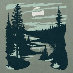 Men's A River Runs Through It Long Sleeve Crusher Tee