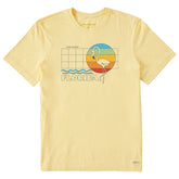 Men's Florida Flamingo Short Sleeve Crusher Tee