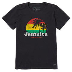 Women's Jamaica Palms Short Sleeve Crusher Tee
