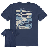 Men's Bert's Beach Medley Short Sleeve Crusher Tee