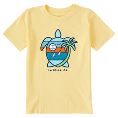 Kids ND Turtle Sailboats La Jolla Short Sleeve Crusher Tee