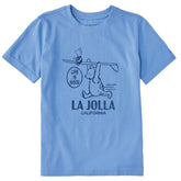 Kids Winnie Surf La Jolla Short Sleeve Crusher Tee