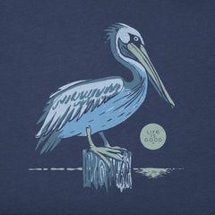 Men's Lone Pelican Short Sleeve Crusher Tee