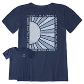 Women's Don't It Always Seem to Go Short Sleeve Crusher Tee
