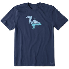 Men's Seagull Island Short Sleeve Crusher Tee